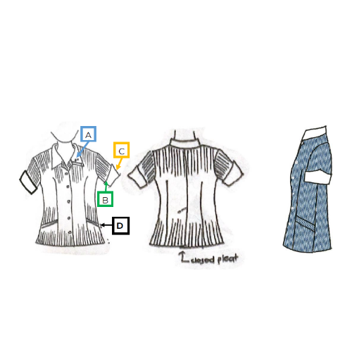 UPCN Blouse - Community Female Top