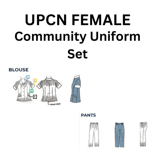 UPCN FEMALE Community Uniform (Blouse + Pants)