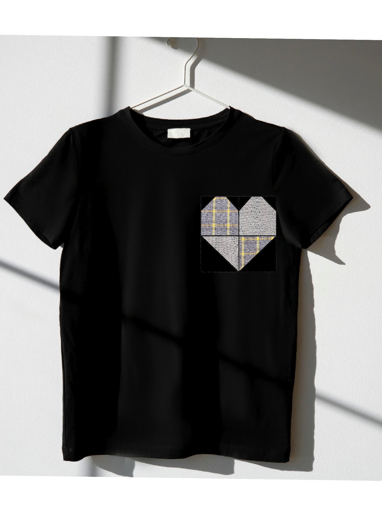 Kandama | Heart Patchwork Pocket on Shirt - Create your own!