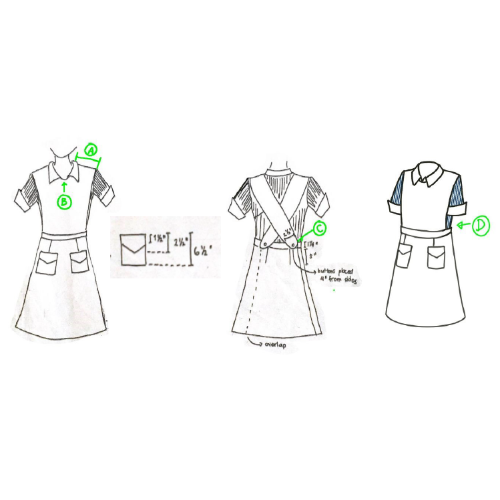 UPCN G-Apron - Basic Female Uniform